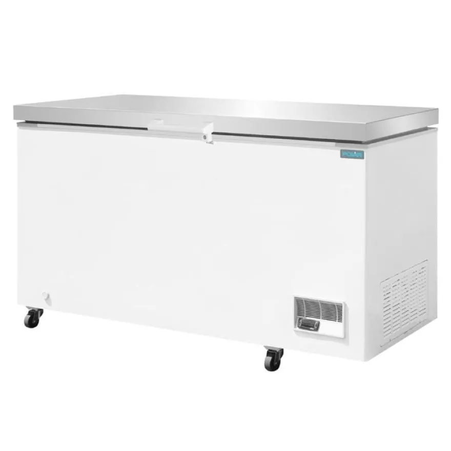 Polar G-Series Gefriertruhe mit Edelstahldeckel 378 Liter