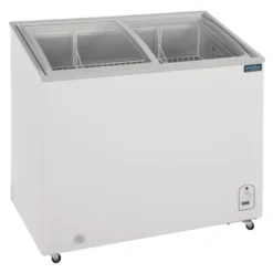 Polar G-Serie Tiefkühltruhe 200 Liter mit Glasschiebedeckel