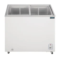 Polar G-Serie Tiefkühltruhe 200 Liter mit Glasschiebedeckel
