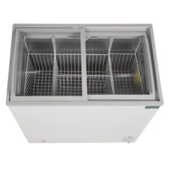 Polar G-Serie Tiefkühltruhe 200 Liter mit Glasschiebedeckel