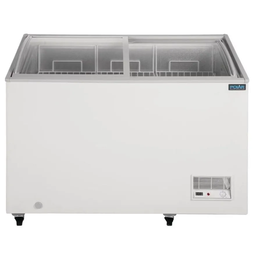 Polar G-Serie Tiefkühltruhe 270 Liter mit Glasschiebedeckel