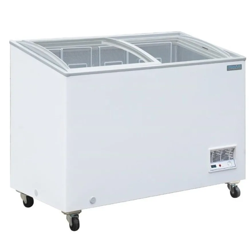 Polar G-Serie Tiefkühltruhe 270 Liter mit Glasschiebedeckel