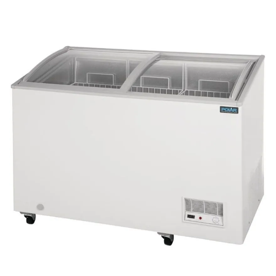 Polar G-Serie Tiefkühltruhe 270 Liter mit Glasschiebedeckel