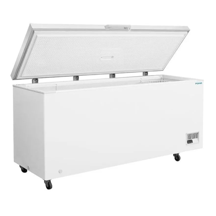 Polar G-Serie Tiefkühltruhe mit Edelstahldeckel 581 Liter