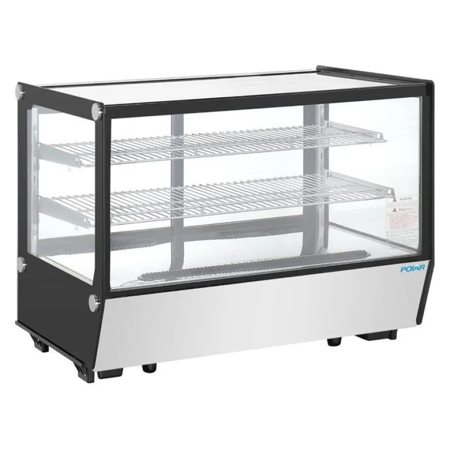 Polar G-Serie Tischkühlvitrine 160 Liter, quadratisch