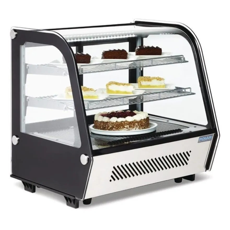 Polar G-Serie Tischkühlvitrine 120 Liter