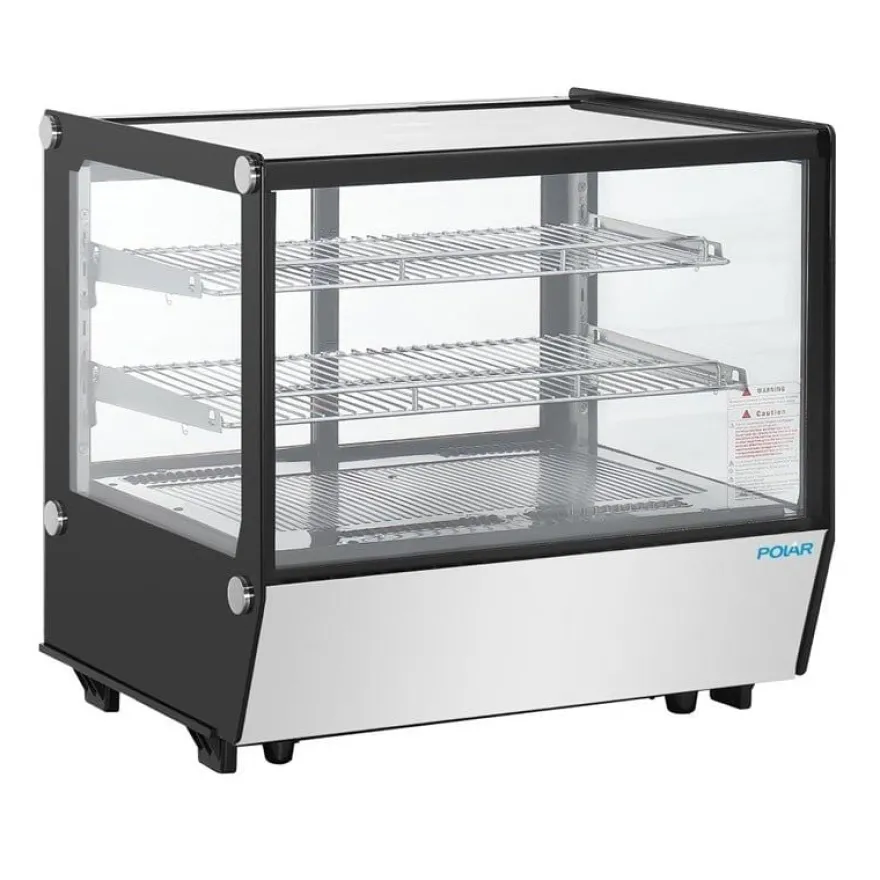 Polar G-Serie Tischkühlvitrine 120 Liter, quadratisch