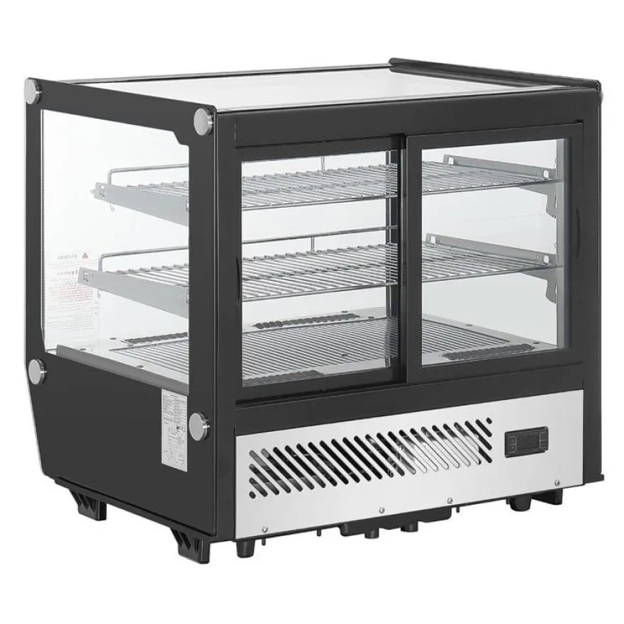 Polar G-Serie Tischkühlvitrine 120 Liter, quadratisch