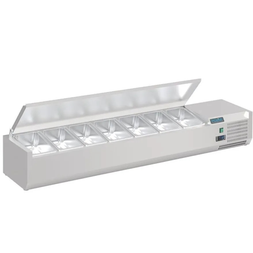 Polar Serie G Aufsatzkühlung mit Deckel 7x GN1/4