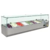 Polar Serie G Aufsatzkühlvitrine 7 x GN1/4