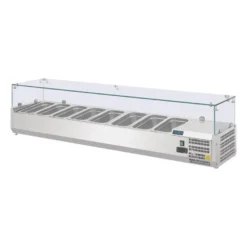 Polar Serie G Aufsatzkühlvitrine 8 x GN1/4