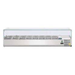 Polar Serie G Aufsatzkühlvitrine 8 x GN1/4