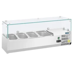 Polar Serie G Aufsatzkühlvitrine für 3x GN1/3 + 1x GN1/2