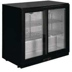 Polar Serie G Barkühlschrank mit 2 Schiebetüren 198L