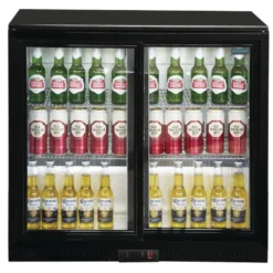 Polar Serie G Barkühlschrank mit 2 Schiebetüren 198L