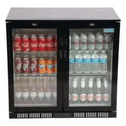Polar Serie G Barkühlschrank mit 2 Klapptüren 198L