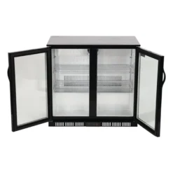 Polar Serie G Barkühlschrank mit 2 Klapptüren 198L