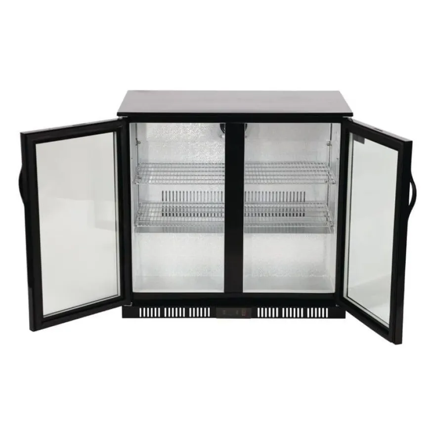 Polar Serie G Barkühlschrank mit 2 Klapptüren 198L