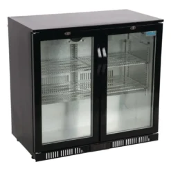 Polar Serie G Barkühlschrank mit 2 Klapptüren 198L