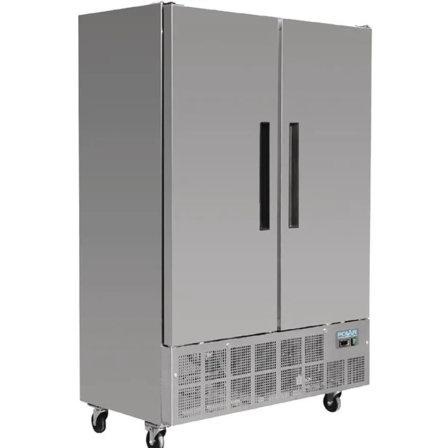 Polar Serie G Slimline Gefrierschrank Edelstahl 960L