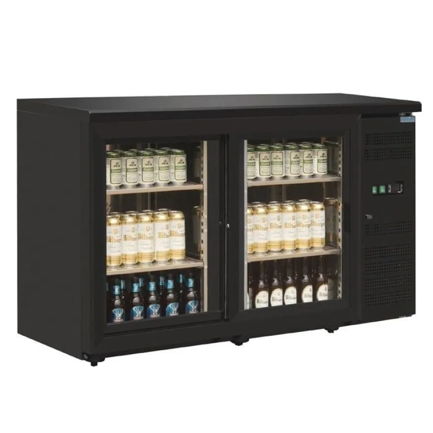 Polar Serie U 2-türiger Barkühlschrank 350L