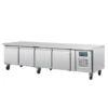 Polar Serie U 4-türiger GN-Kühltisch 420L