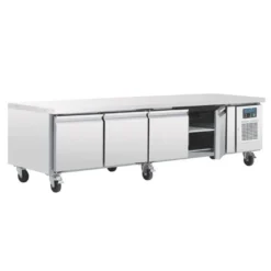 Polar Serie U 4-türiger GN-Kühltisch 420L