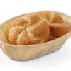 Polyrattan Brotkorb, Oval