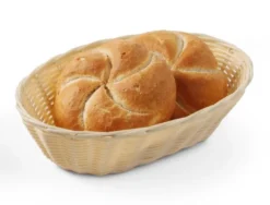 Polyrattan Brotkorb, Oval
