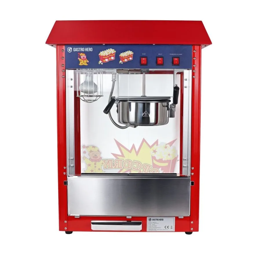 Popcornmaschine ECO 5 kg/h mit 1 Kessel
