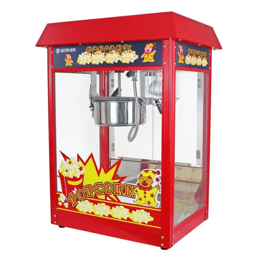 Popcornmaschine ECO 5 kg/h mit 1 Kessel
