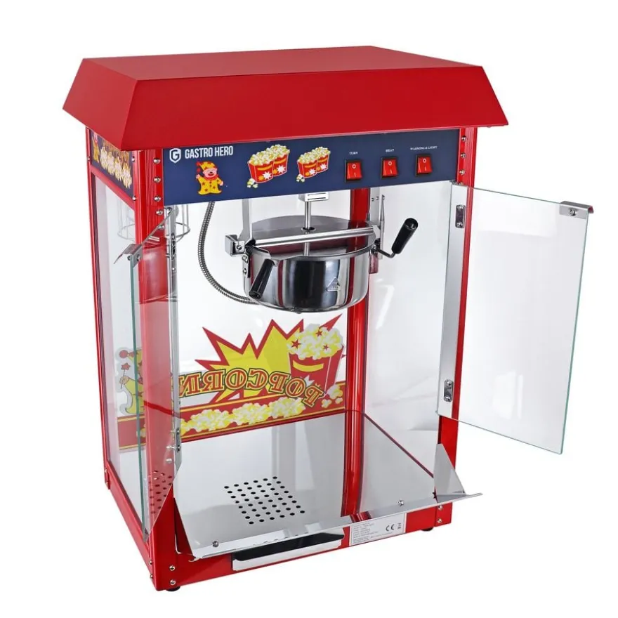 Popcornmaschine ECO 5 kg/h mit 1 Kessel