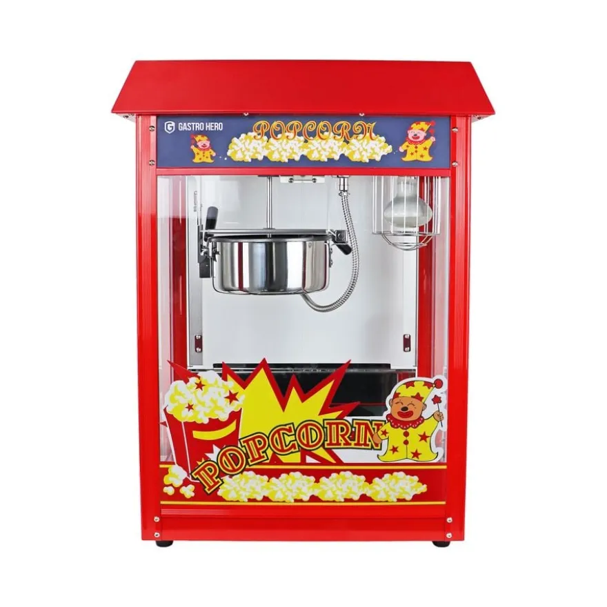 Popcornmaschine ECO 5 kg/h mit 1 Kessel