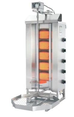 Potis Dönergrill / Gyrosgrill Propangas G3 - achteckige Fettwanne