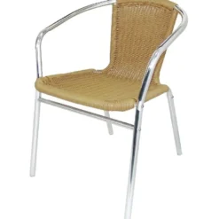 Rattanstühle Bolero natur stapelbar - 4 Stück