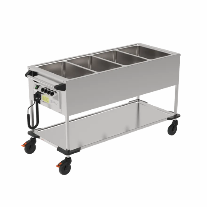 Rieber Bain-Marie-Wagen 4x GN1/1
