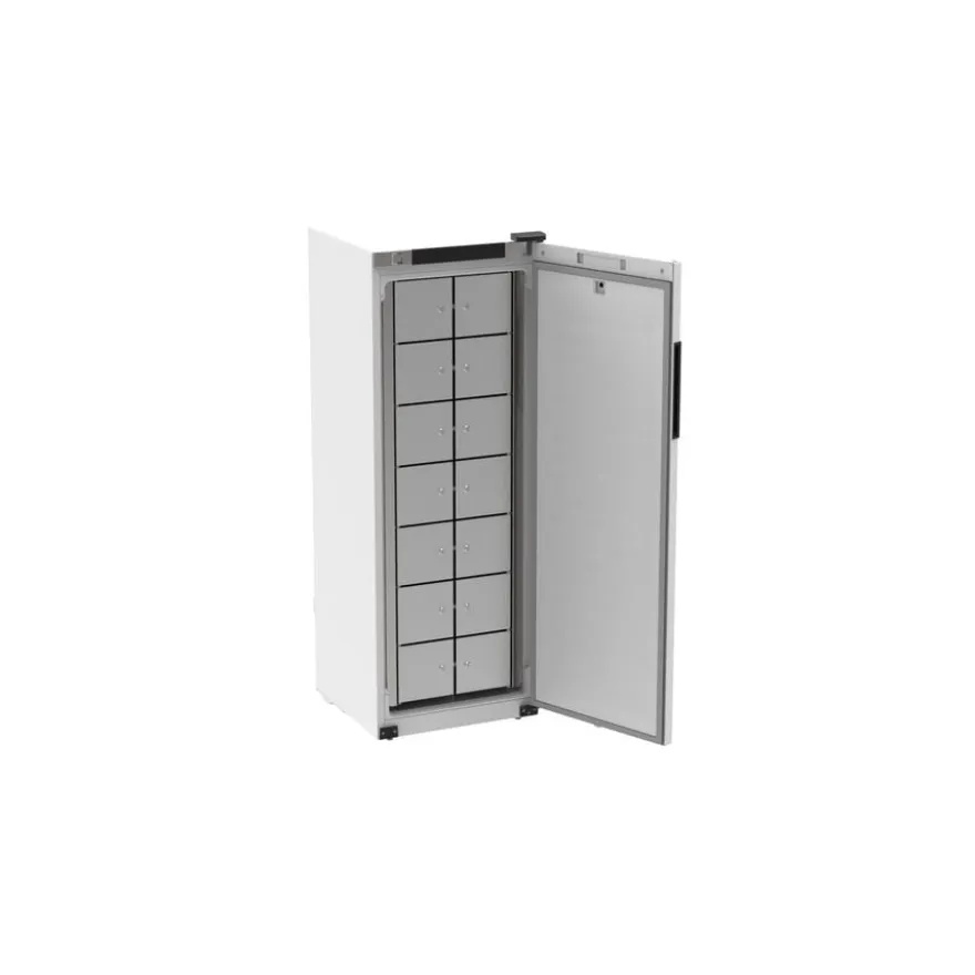 Rieber Gemeinschaftskühlschrank multipolar® 380 - 14 Fächer - Tür rechts