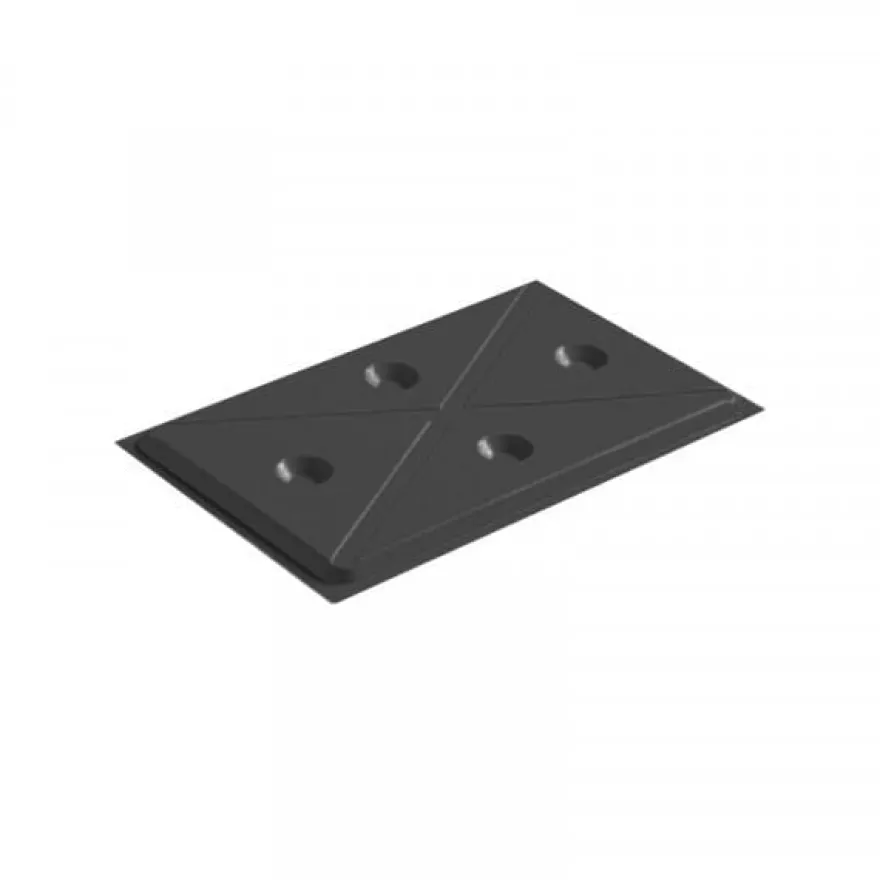 Rieber GN-Kühlpellet Kunststoff 1/1 – schwarz