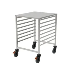 Rieber GN-Regalwagen 2/1 mit Abdeckung und beidseitiger Sperre
