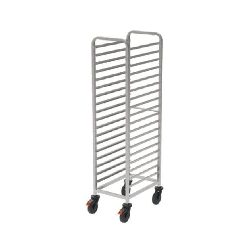 Rieber GN-Regalwagen 1/1 mit Abweiserrollen