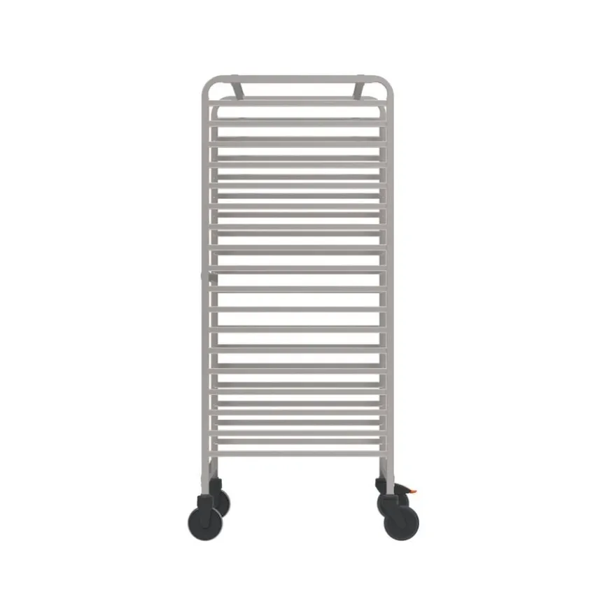 Rieber GN-Regalwagen 2/1 zerlegbar mit Abweiserrollen