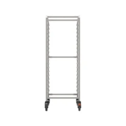 Rieber GN-Regalwagen 2/1 zerlegbar mit Abweiserrollen