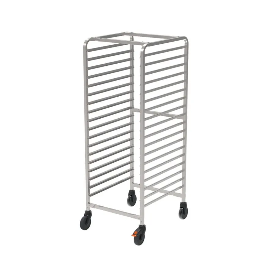 Rieber GN-Regalwagen 2/1 zerlegbar mit Abweiserrollen