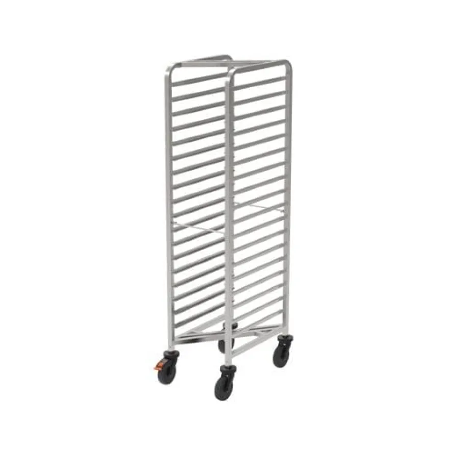 Rieber Raumspar-Regalwagen 1/1 mit Abweiserrollen