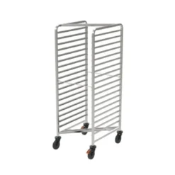 Rieber Raumspar-Regalwagen 2/1 mit Abweiserrollen