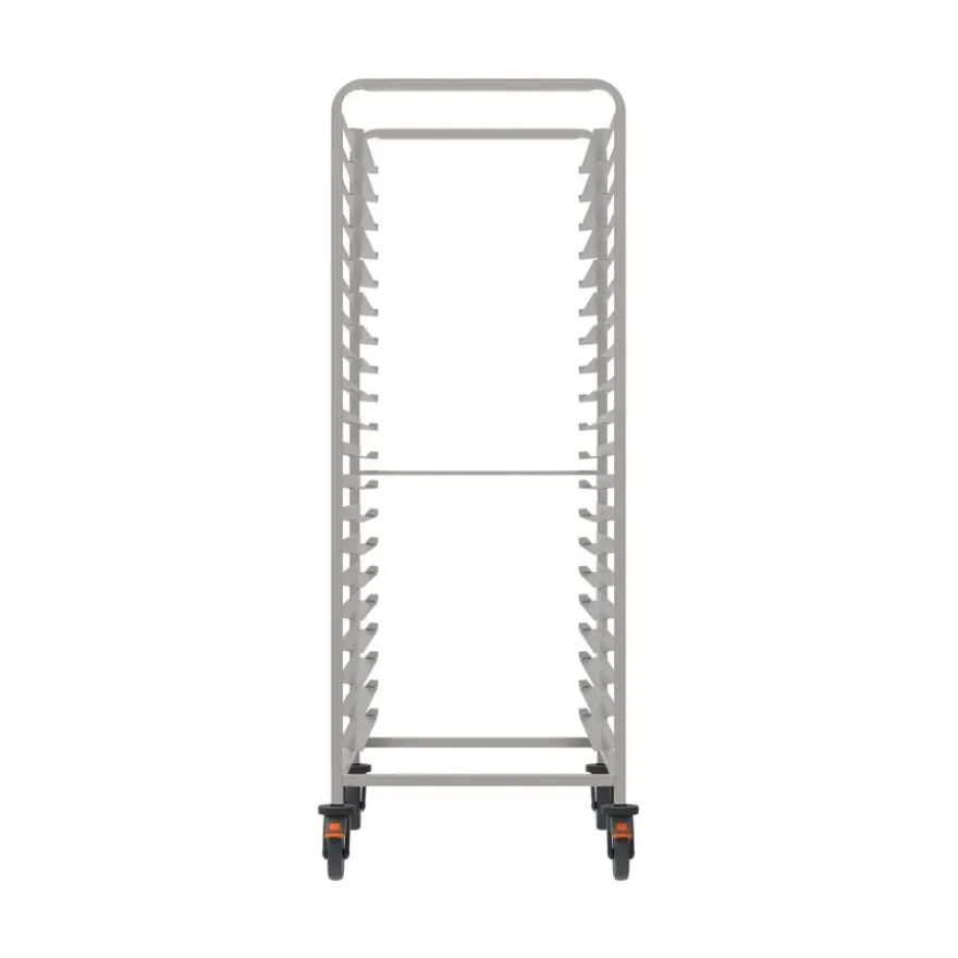 Rieber Regalwagen mit Abweiserrollen – Bäckernorm 800x600mm