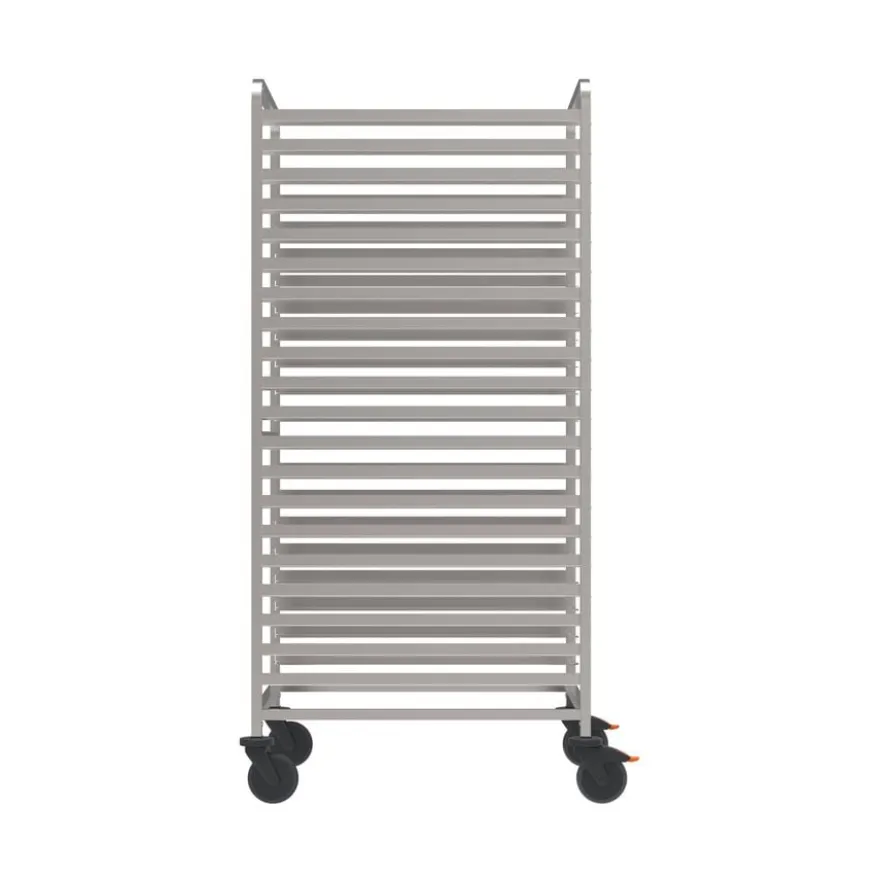 Rieber Regalwagen mit Abweiserrollen – Bäckernorm 800x600mm