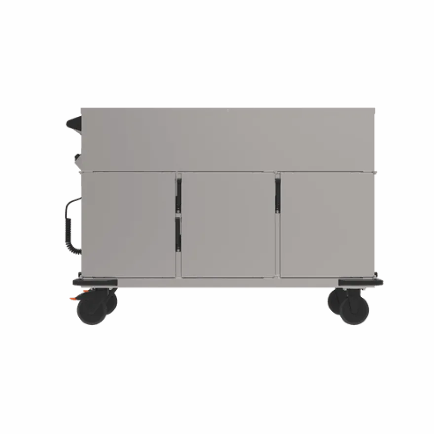 Rieber Speisetransportwagen 3-Wannen & 3-Fächer beheizt