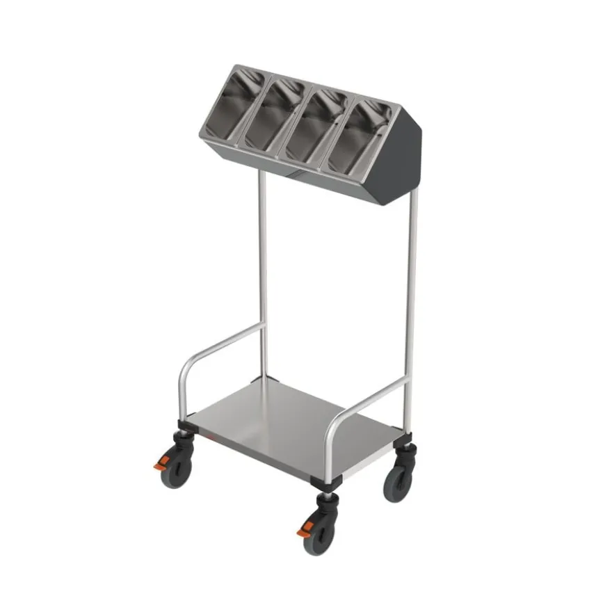 Rieber Tablett– & Besteckwagen einteilig