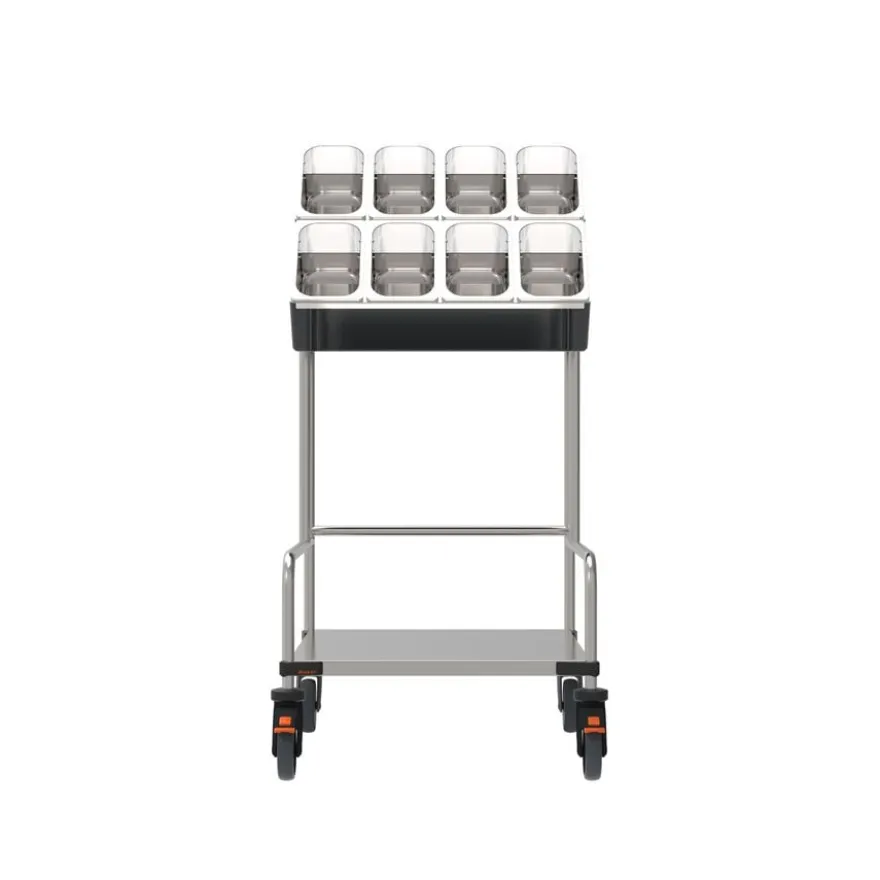 Rieber Tablett– & Besteckwagen zweiteilig